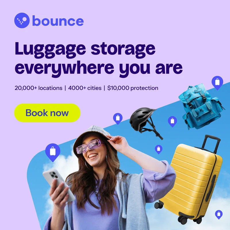 Bounce Luggage Storage in Japan